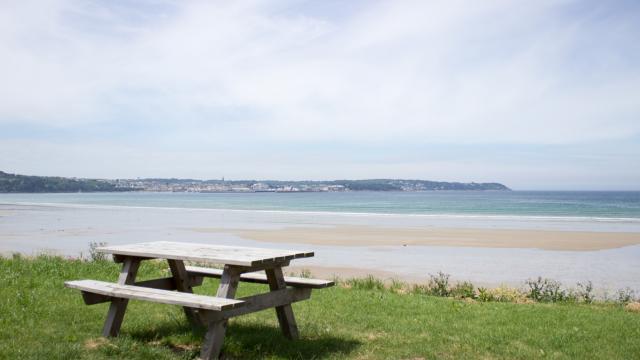 Kerlaz Plage De Trezmalaouen en Baie de Douarnenez