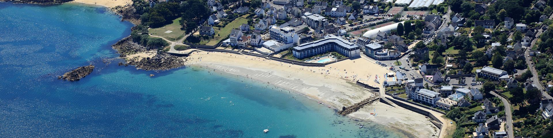 Tréboul Plage Des Sables Blancs Gr34 Thalasso
