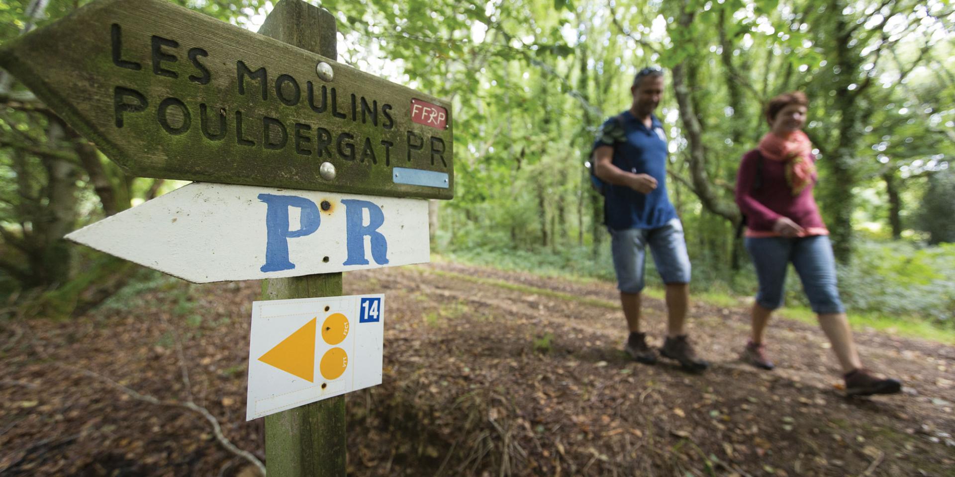 Circuit de randonnée des Moulins - Poullan-sur-Mer