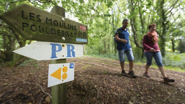 Circuit de randonnée des Moulins - Poullan-sur-Mer