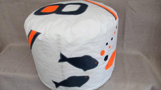 Sellerie Anne Marine Pouf