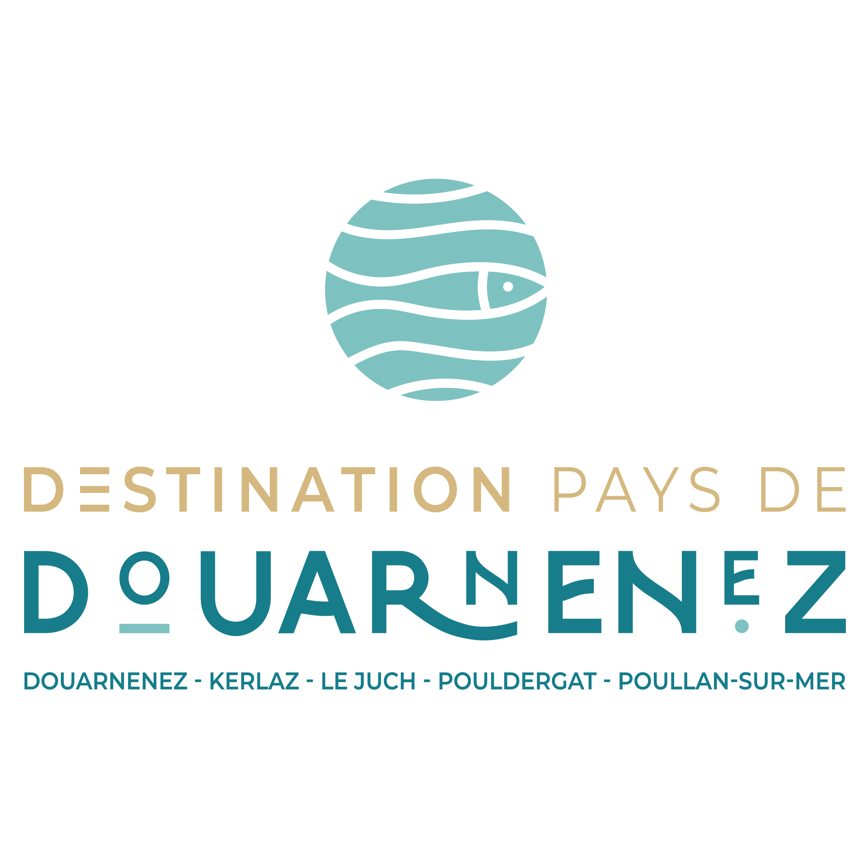 Logo Et Déclinaisons Office De Tourisme Du Pays De Douarnenez Plan De Travail 1