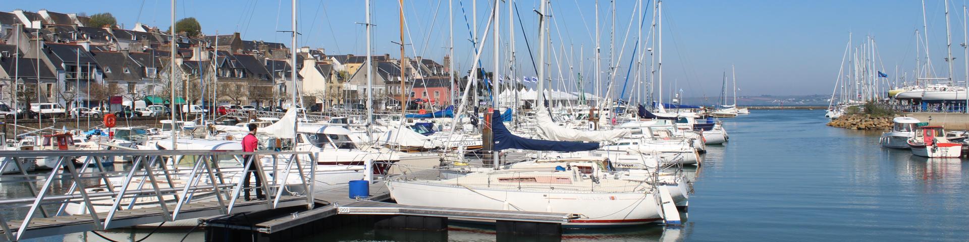 Port De Plaisance Tréboul pour espace pro OT de Douarnenez