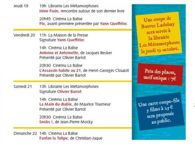 Programme des Rencontres océanes 2023