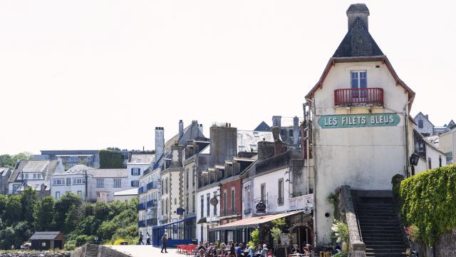 Quais piétons du Port du Rosmeur