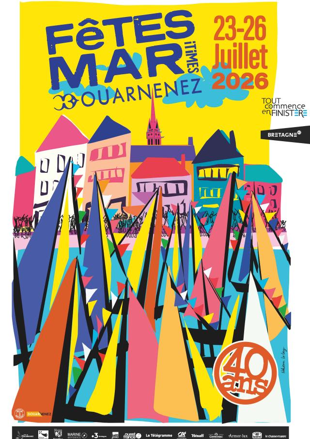 Affiches Fetes Maritimes Douarnenez 2026