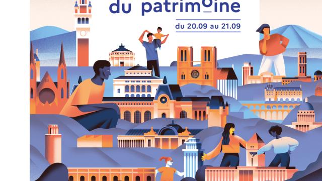 Affiche journées du patrimoine 2025