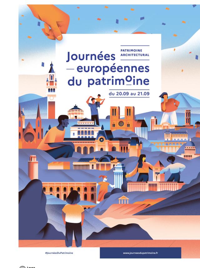 Affiche journées du patrimoine 2025
