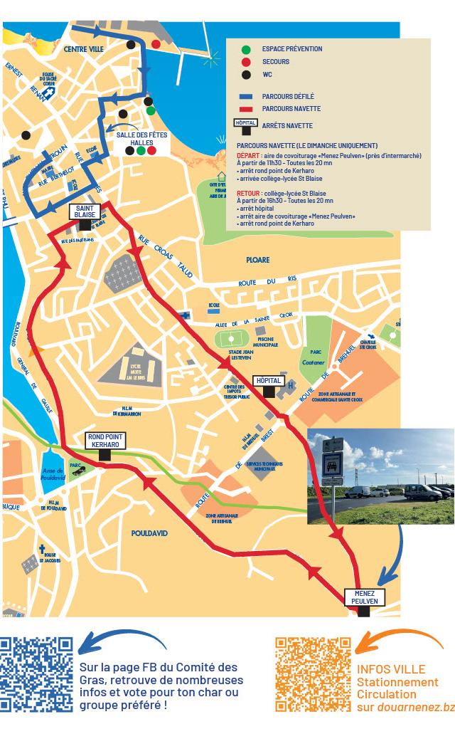 Circuit des bus des Gras