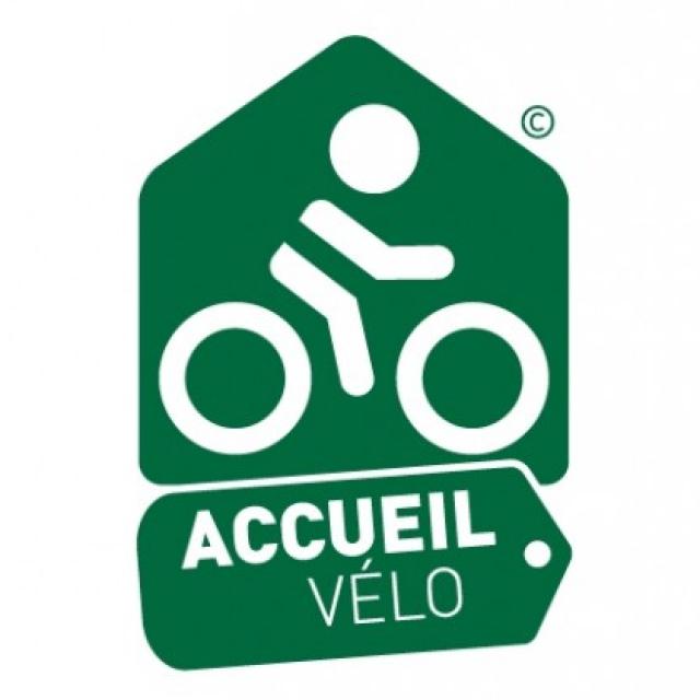 Logo accueil vélo pour espace pro site internet ot DZ